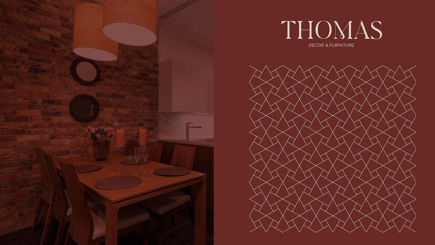 Thomas Decor & Furniture brand identity — page 6