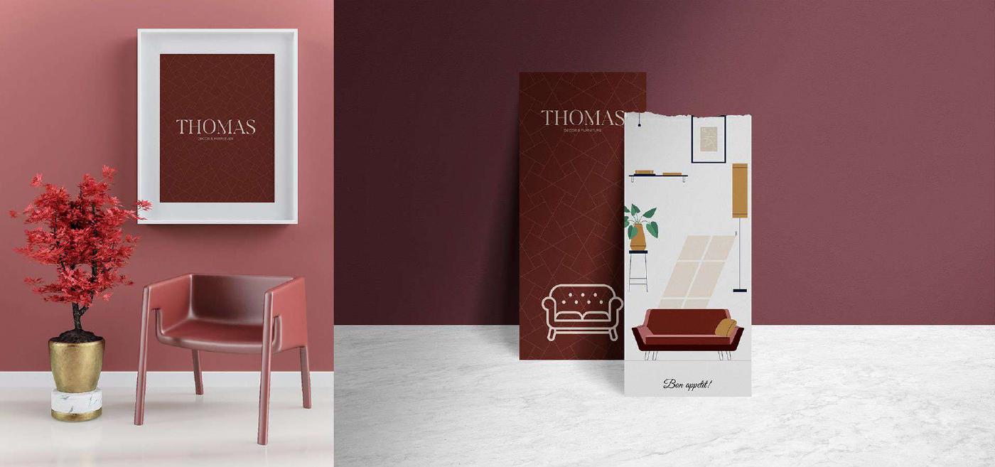 Thomas Decor & Furniture brand identity — page 7