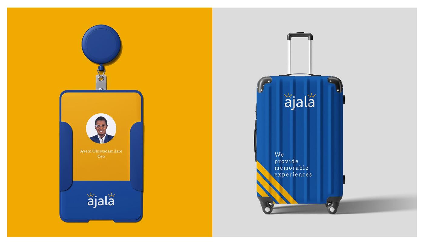 Ajala brand identity — page 8