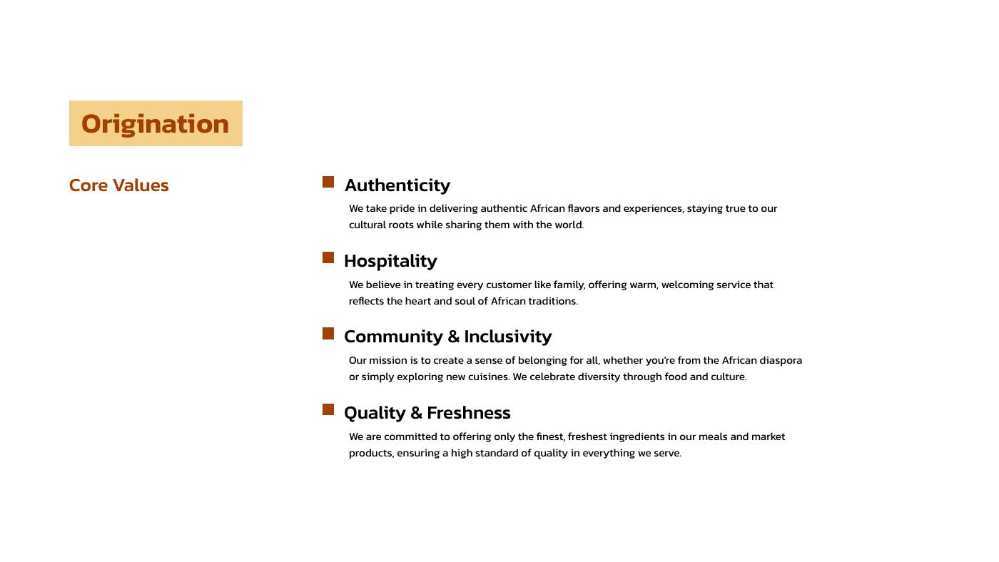 Moma's International Market & Cuisine brand identity — page 9