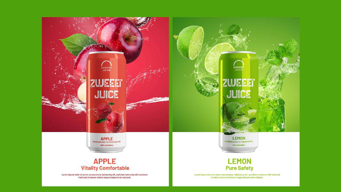 Zweet Juice brand identity — page 10