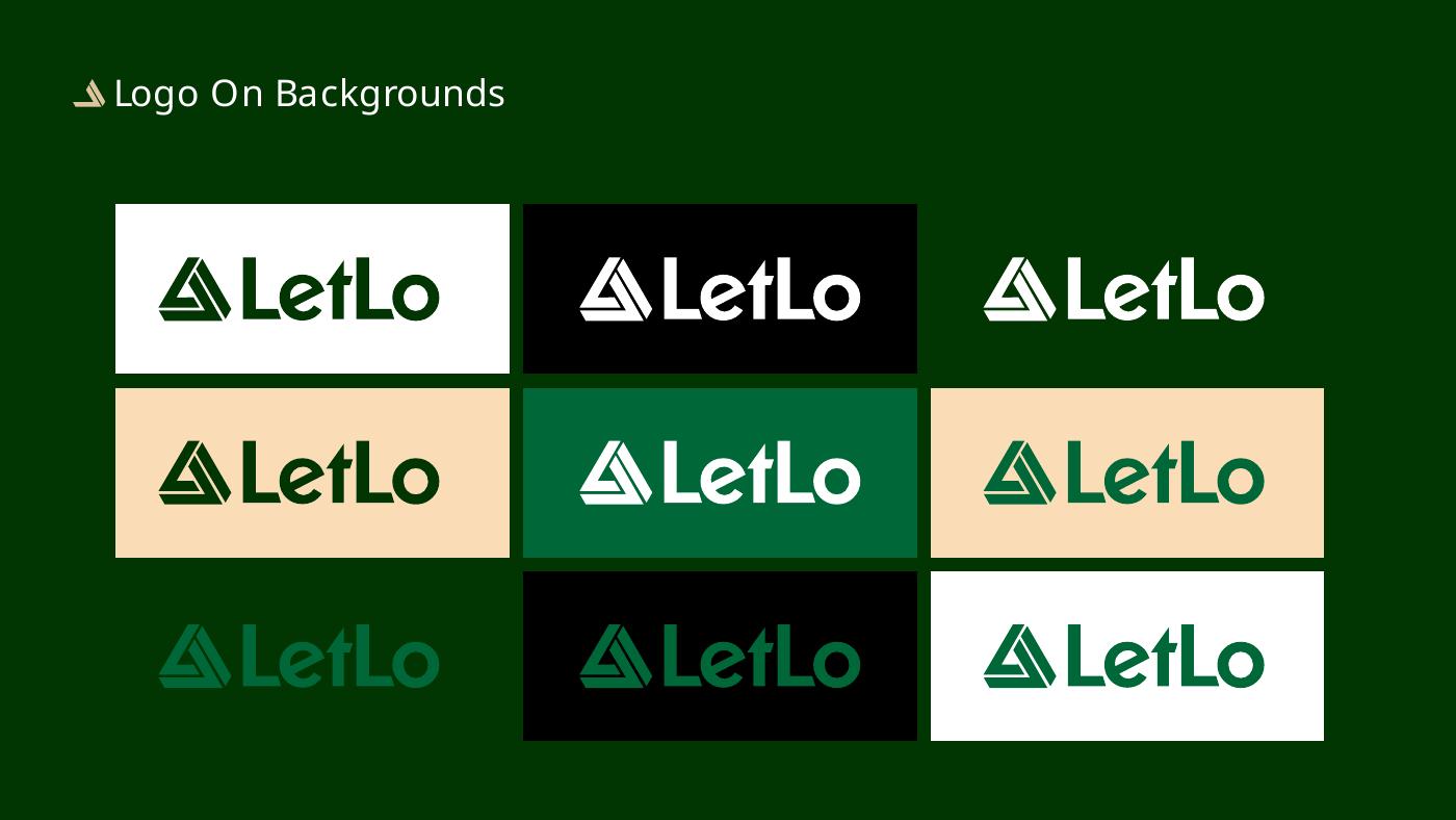 LetLo brand identity — page 11