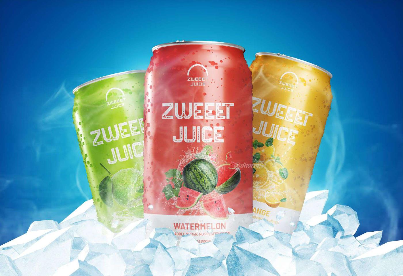 Zweet Juice brand identity — page 13