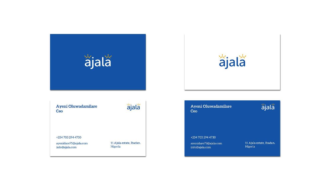 Ajala brand identity — page 14
