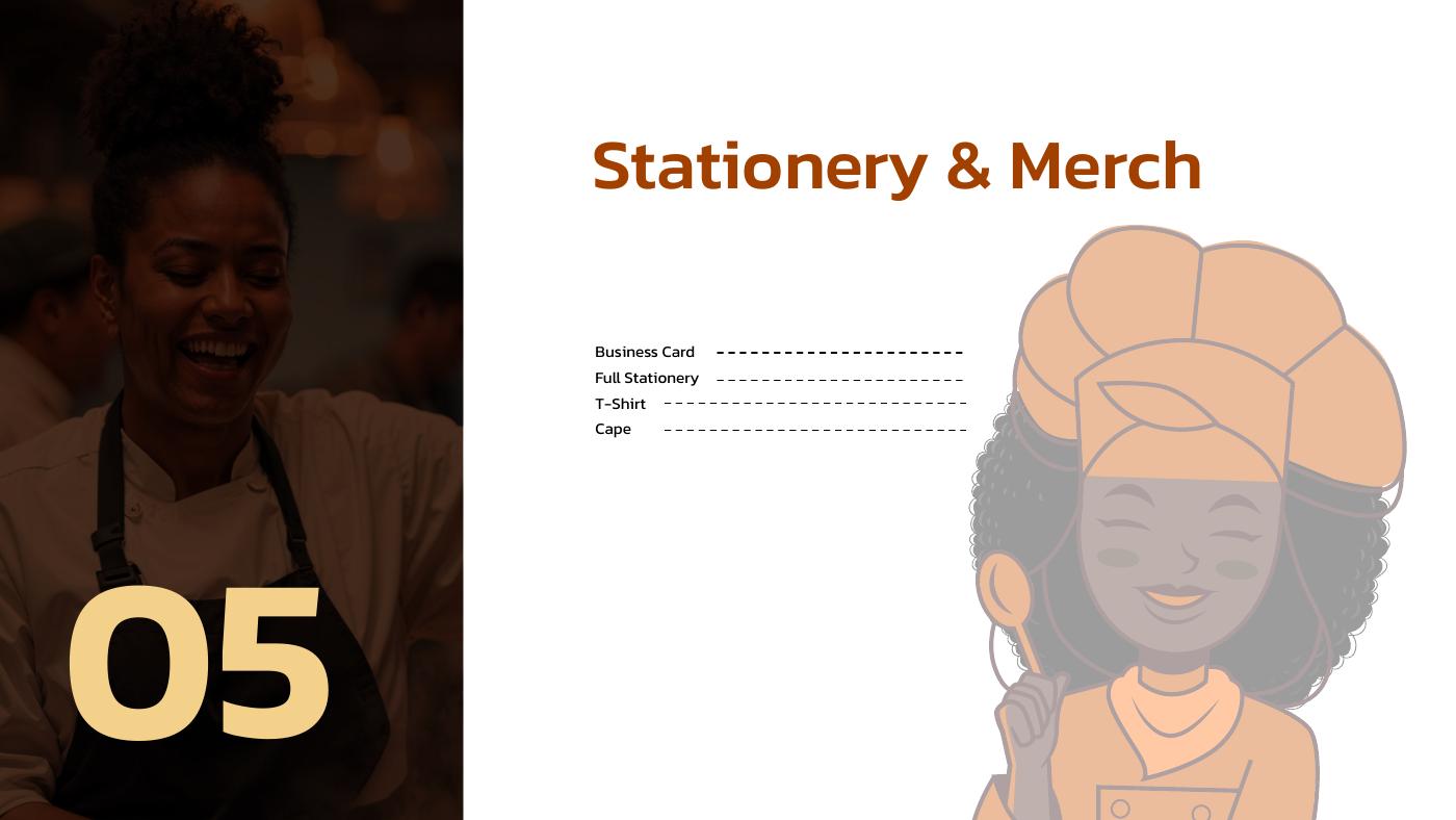 Moma's International Market & Cuisine brand identity — page 22